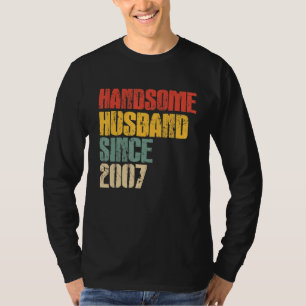 Camiseta 16 años de Boda para Him Hus guapo