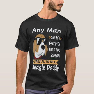 Camiseta 16 Cualquier hombre - Beagle Daddy Beagle