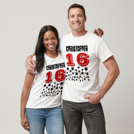 Camiseta 16 cumpleaños o cualquier año de explosión de estr