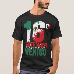 Camiseta 16 de septiembre Día de la Independencia Mexicana