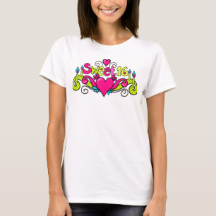camiseta 16 del dulce dieciséis