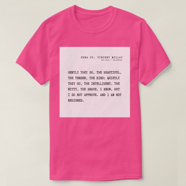 Camiseta 16 Edna St (Diseño del anverso)