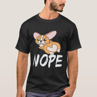 Camiseta 16 Nope - Corgi