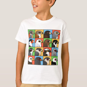 Camiseta 16 perfiles norteamericanos del rapaz