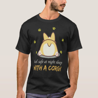 Camiseta 16 Siente Seguridad Por La Noche Duerme Con Un Cor