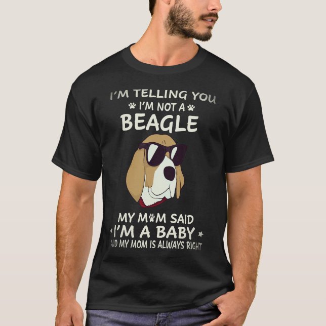 Camiseta 16 Te digo que no soy un Beagle (Anverso)