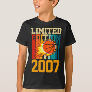 Camiseta 16th Birthday Basketball Limited Edition 2007 Fun