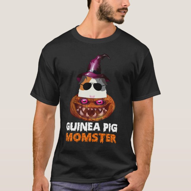 Camiseta 170 Monstruo de calabaza de cerdo guineano Funny H (Anverso)