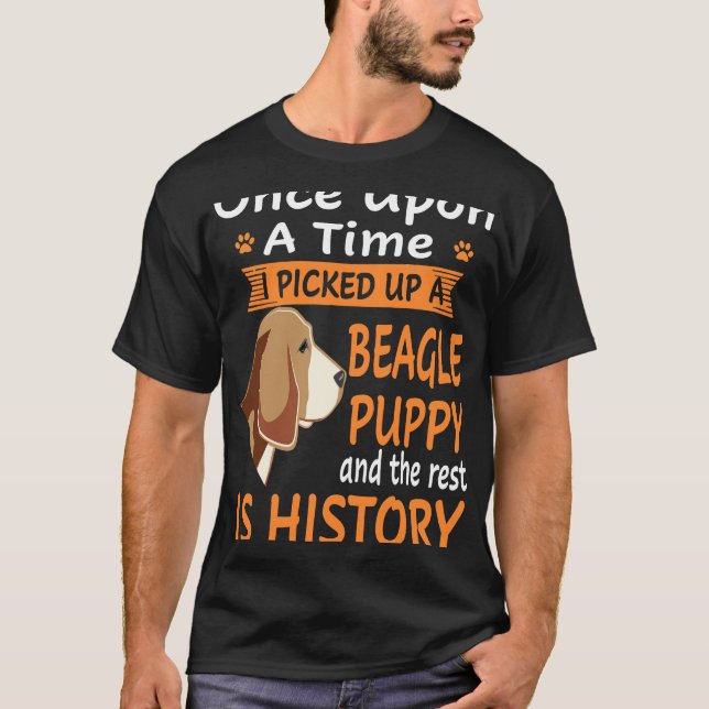 Camiseta 170 Uno A Tiempo Beagle Puppy (Anverso)