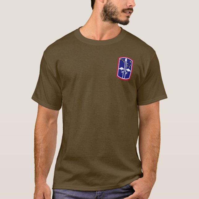 Camiseta 172ª Brigada de Infantería del Ejército (Anverso)