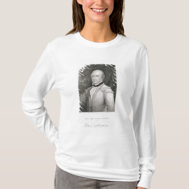 Camiseta 1736-1802) engrav de general de brigada Daniel (Anverso)