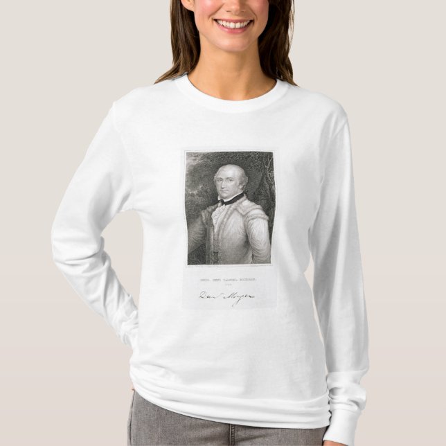 Camiseta 1736-1802) engrav de general de brigada Daniel (Anverso)