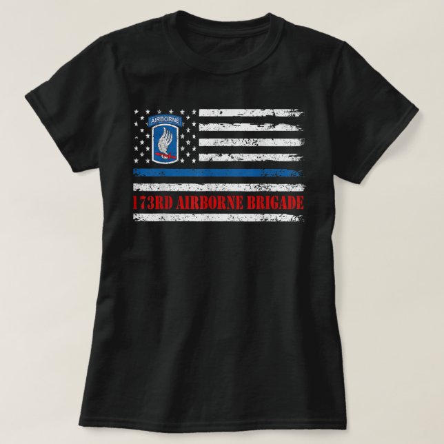 Camiseta 173.ª Brigada Aérea Veterana de Camisas de la Band (Diseño del anverso)