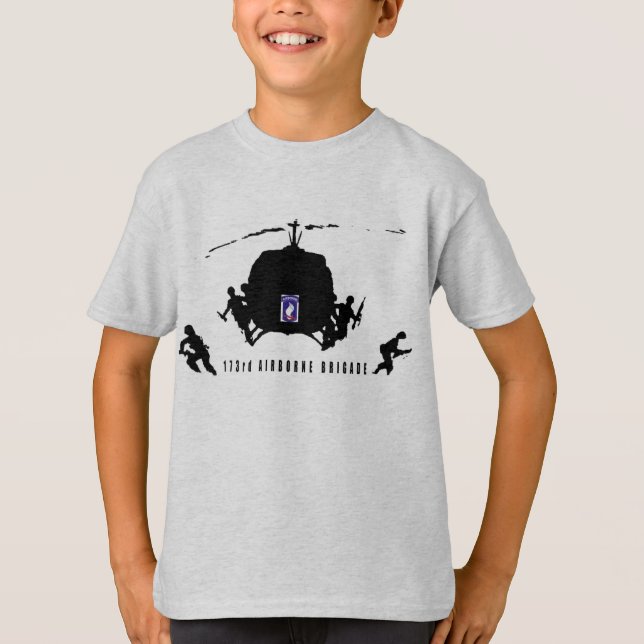 Camiseta 173o BRIGADA AEROTRANSPORTADA (Anverso)