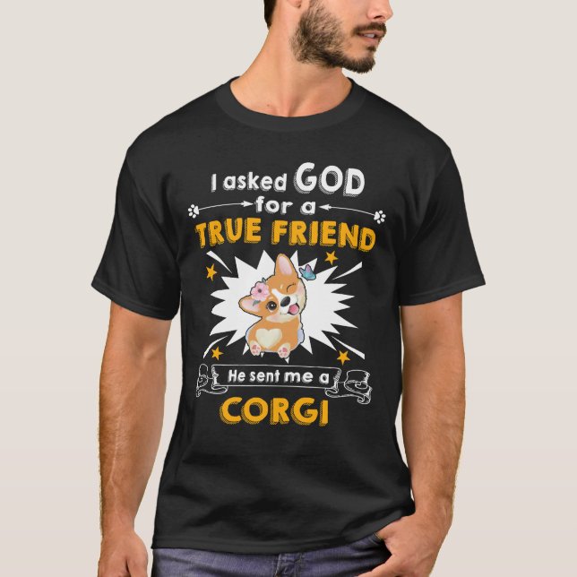 Camiseta 175 Me Envió Un Corgi (Anverso)