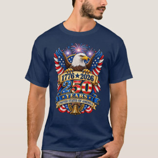 Camiseta 1776–2026 250 Años Estados Unidos de América Camis