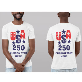 Camiseta 1776–2026 Semicuincuentenario Patriótico EEUU 250