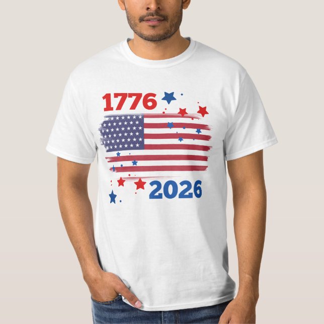 Camiseta 1776 a 2026 (Anverso)