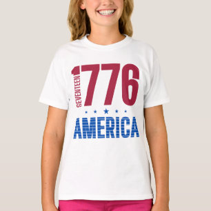 Camiseta 1776 América 250 años libertad histórica