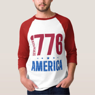 Camiseta 1776 América 250 años libertad histórica