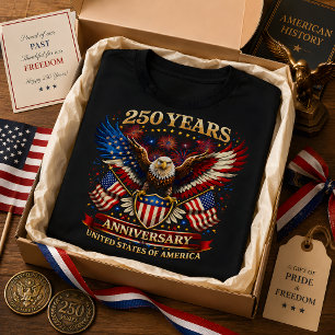 Camiseta 1776 Bandera Estadounidense Nosotros El Pueblo 250