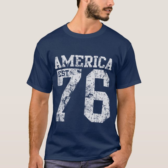 Camiseta 1776 de América Est (Anverso)
