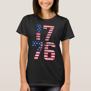 Camiseta 1776 Declaración De Independencia Patriótica De La