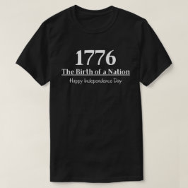 Camiseta 1776 Día de la Independencia Nacional