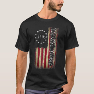 Camiseta 1776 La Constitución Patriótica Estadounidense de