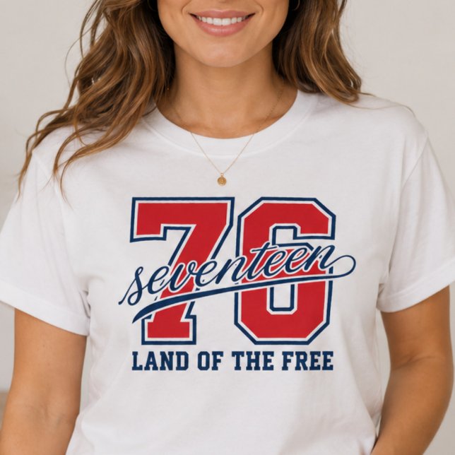Camiseta 1776 Tierra de Libres (Subido por el creador)