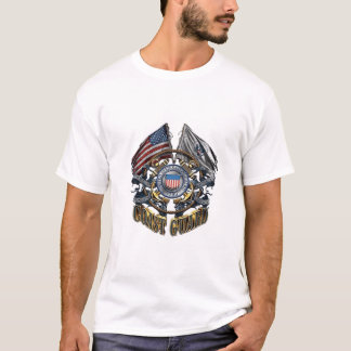 Camiseta 1790 Sello Vintage De La Guardia Costera En Proble