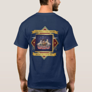 Camiseta 17.ª Caballería de Pensilvania