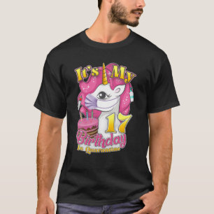Camiseta 17.ª Cuarentena Social De Cumpleaños De Unicornio