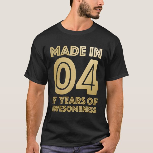 Camiseta 17.ª Edad 17.2004 (Anverso)