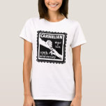 Camiseta 17.º aniversario boda blanco y negro<br><div class="desc">Si desea ayuda para personalizar este diseño, utilice el botón de preguntar a este diseñador, justo debajo de este texto. Ilustracion blanco y negro de una pareja tomándose de la mano. Diseño romántico para el 11º aniversario del boda. El texto dice "carnelian", que es el tradicional regalo de piedra angular...</div>