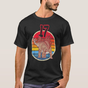 Camiseta 17.º cumpleaños I Stegosaurus Stenops I Family Mat