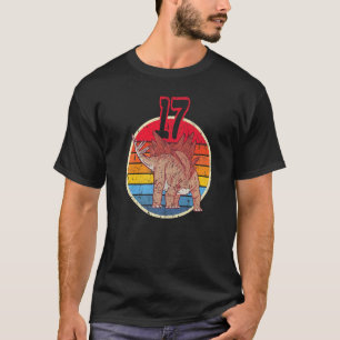 Camiseta 17.º cumpleaños I Stegosaurus Stenops I Family Mat