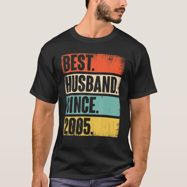 Camiseta 17 Aniversario Boda De Su Mejor Marido Desde (Anverso)