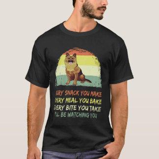 Camiseta 17 Cada Snack Que Hagas... Te Estaré Observando G