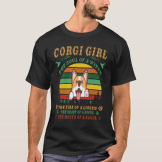 Camiseta 17 Corgi El Alma De Una Bruja Corgi