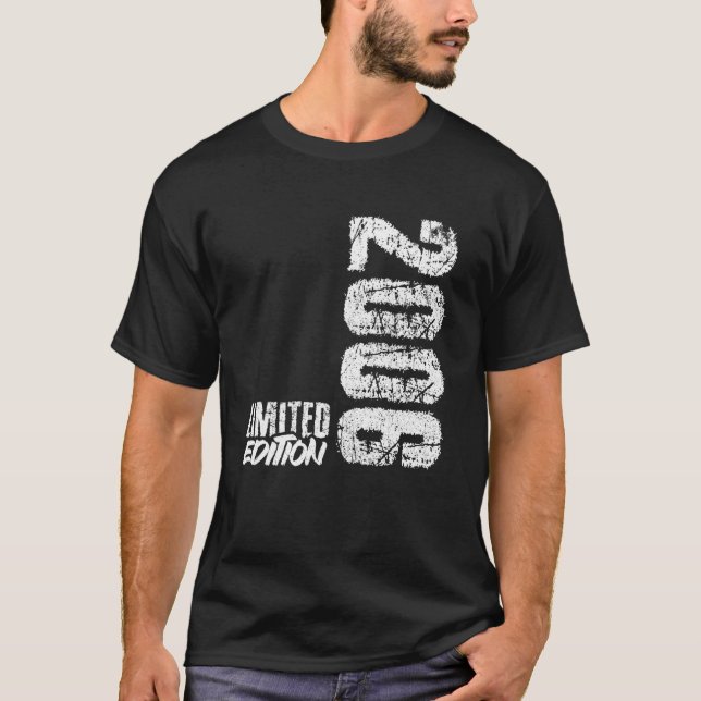 Camiseta 17 cumpleaños 2006 17 años (Anverso)