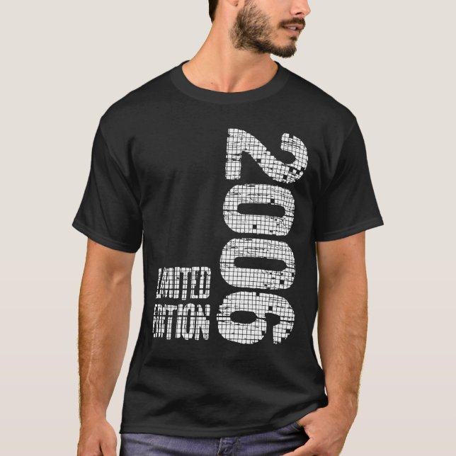 Camiseta 17 cumpleaños 2006 17 años 3 (Anverso)