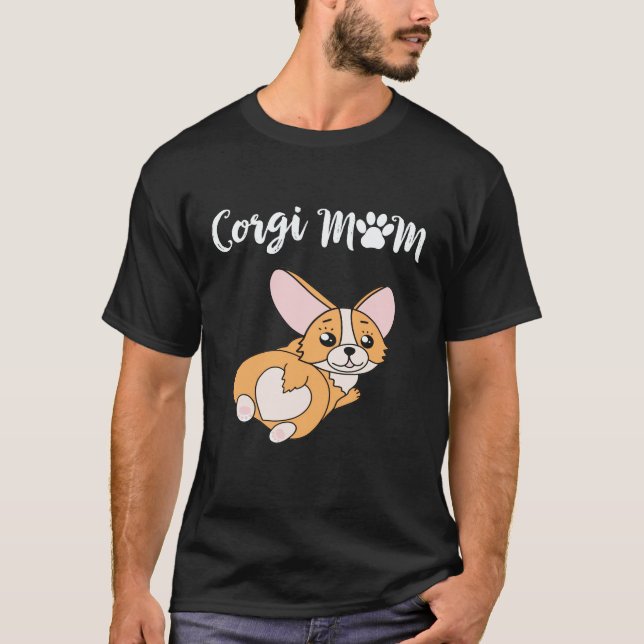 Camiseta 17 Madre Corgi Corgi (Anverso)