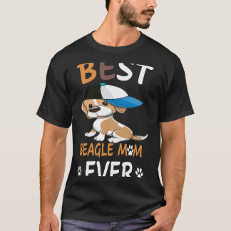Camiseta 17 Mejor Mamá Beagle de Todos los Tiempos