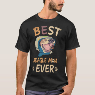 Camiseta 17 Mejor Mamá Beagle de Todos los Tiempos Beagle