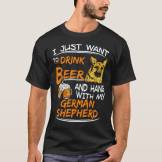 Camiseta 17 Solo quiero beber cerveza y pasar el rato con m