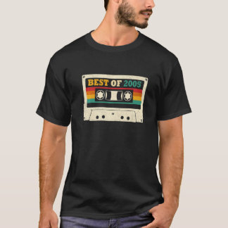Camiseta 18º Regalo De Cumpleaños Mejor Cinta De Cassette 2