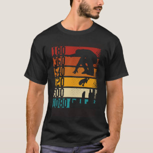 Camiseta 180 360 540 720 900 1080 Backprint Skateboarding S