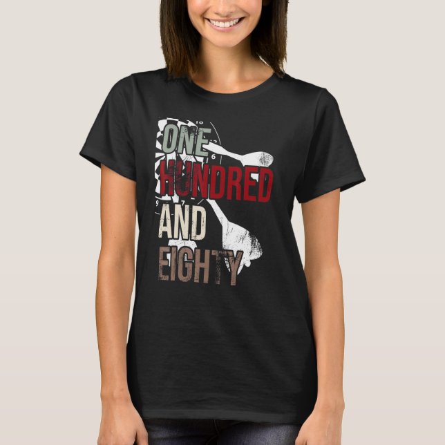 Camiseta 180 Ciento Ochenta Dardos (Anverso)