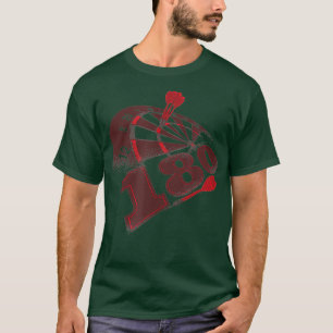 Camiseta 180 dardos - Triple triple 20 - Jugando dardos